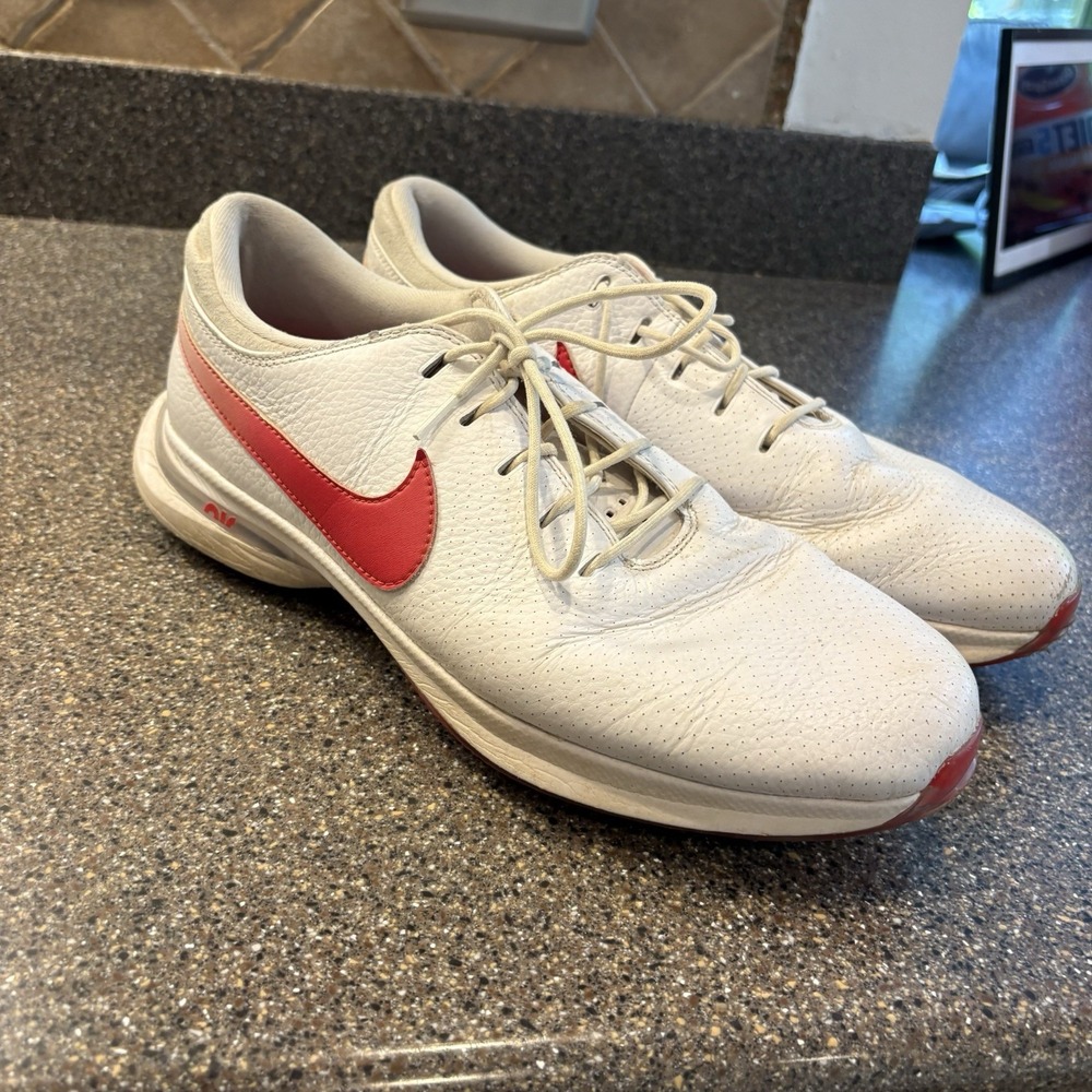 Nike Air Zoom Victory Tour 3 Golf Shoes White Red FQ3273-113 Men's Size 13